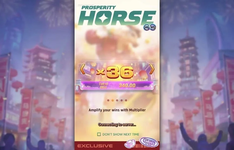 Prosperity Horse - Moltiplicatore progressivo in modalità speciale