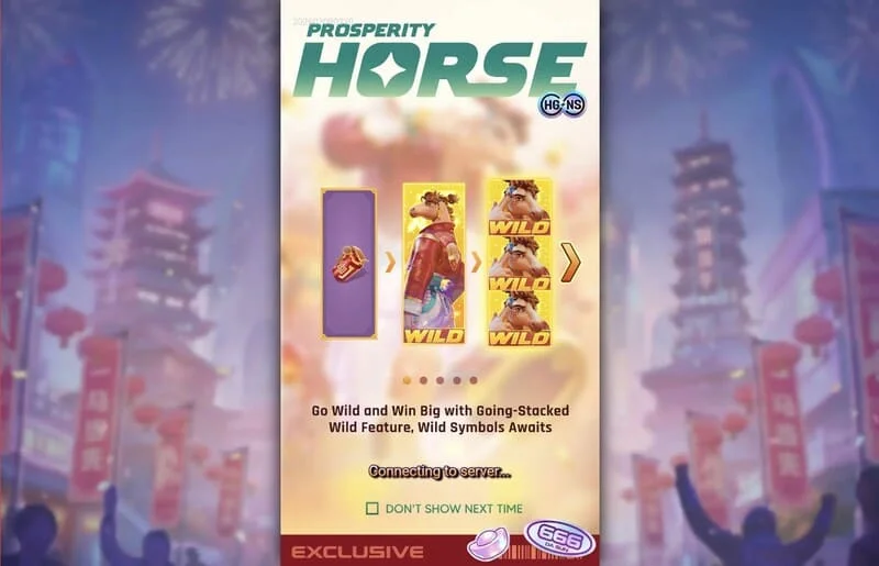 Prosperity Horse - Wild impilati sui rulli